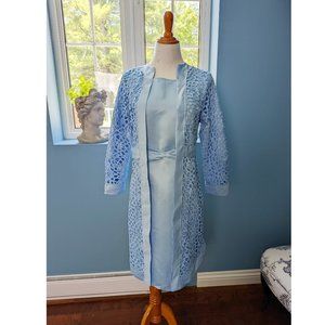 Pastel Blue Mother of the Bride Dress